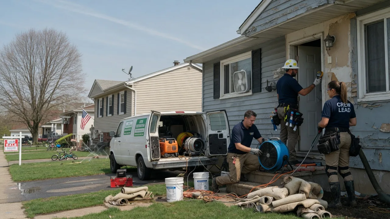 Flood Cleanup in East Moriches, NY near me